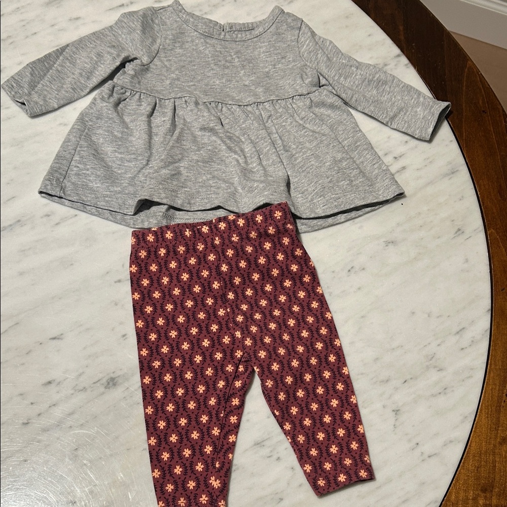 Carter's Gray Baby Top